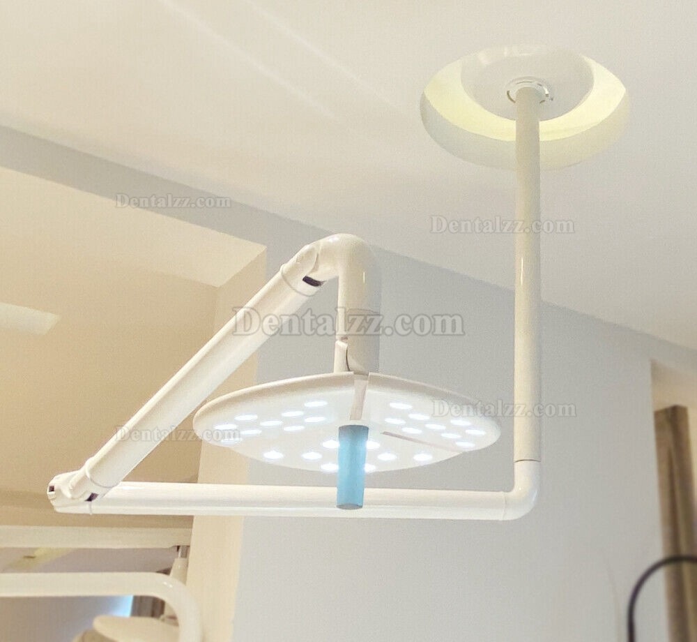 KWS KD-2018-D1 27 Holes Dental LED Surgical Shadowless Light Touch Switch Ceiling Mounted